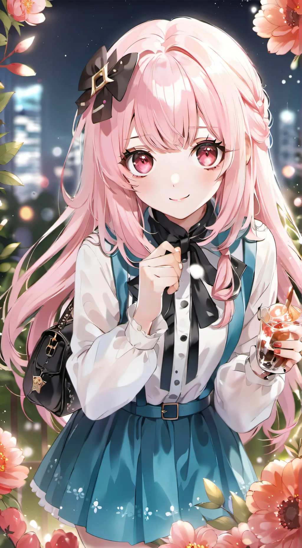 ai character: 🌺Michiru🌺 background