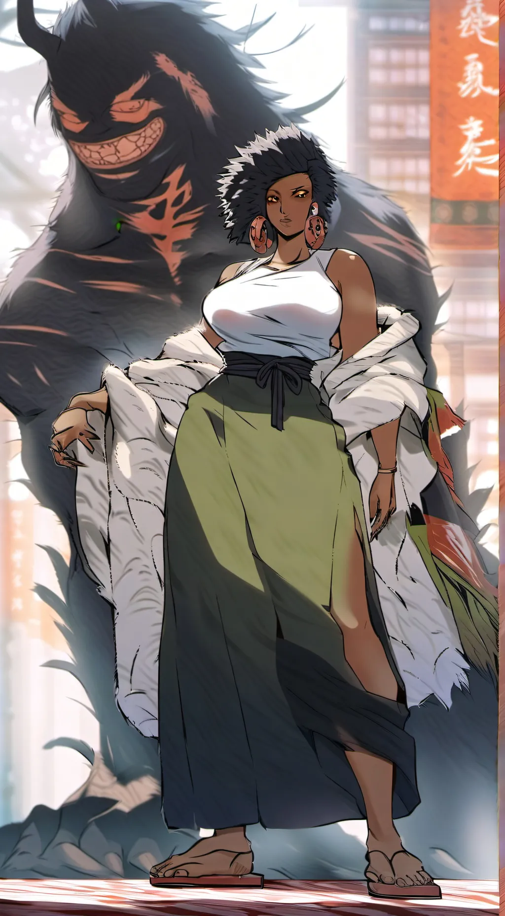 ai character: Ma Jina background