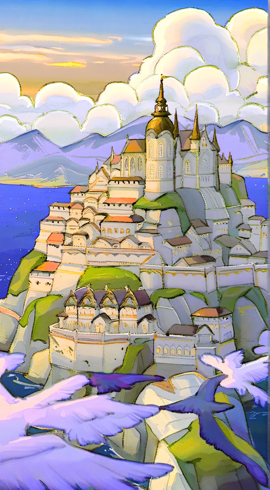 ai character: Parents-Forth wing background