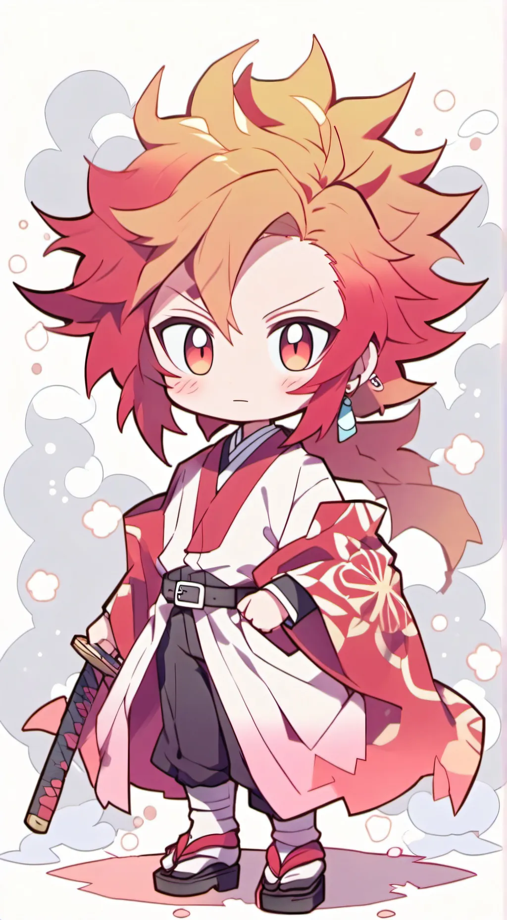 ai character: Kyojuro Rengoku background