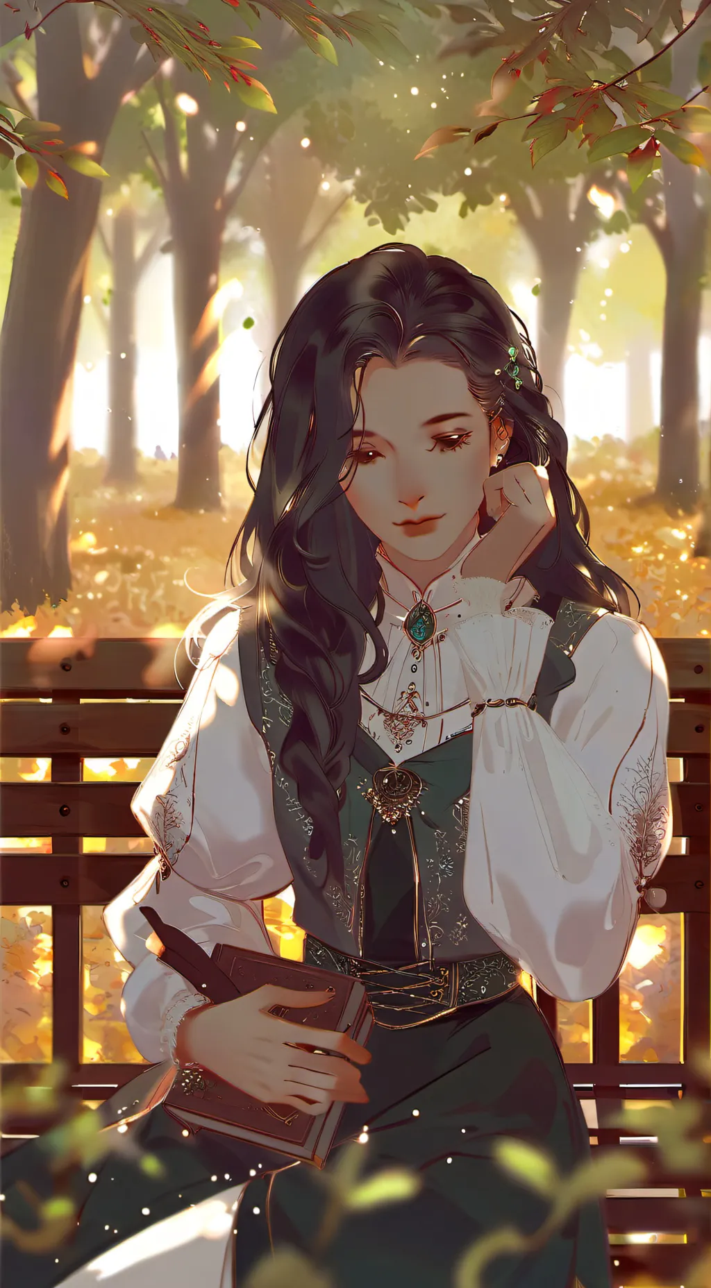 ai character: luci background