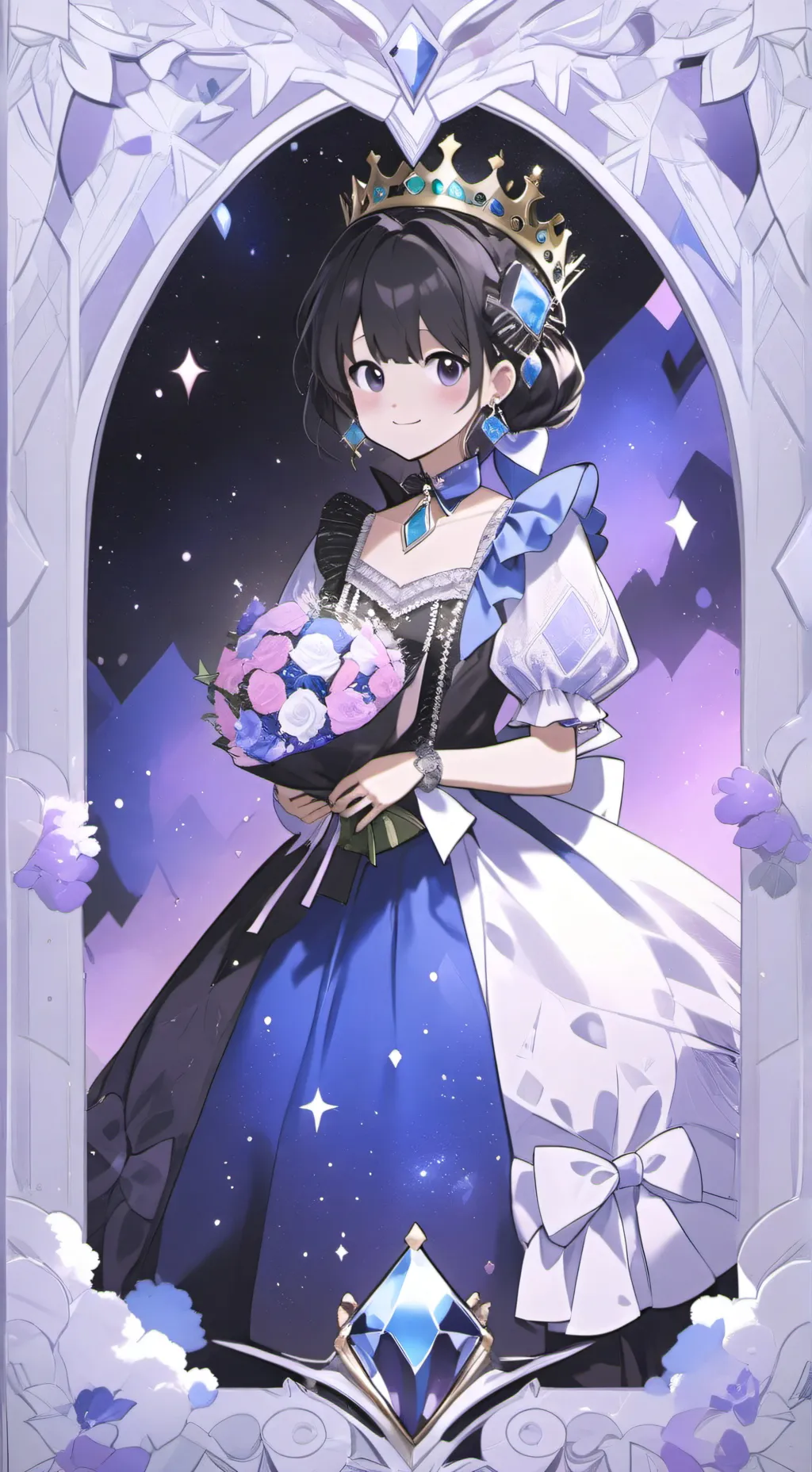 ai character: •missing princess• background