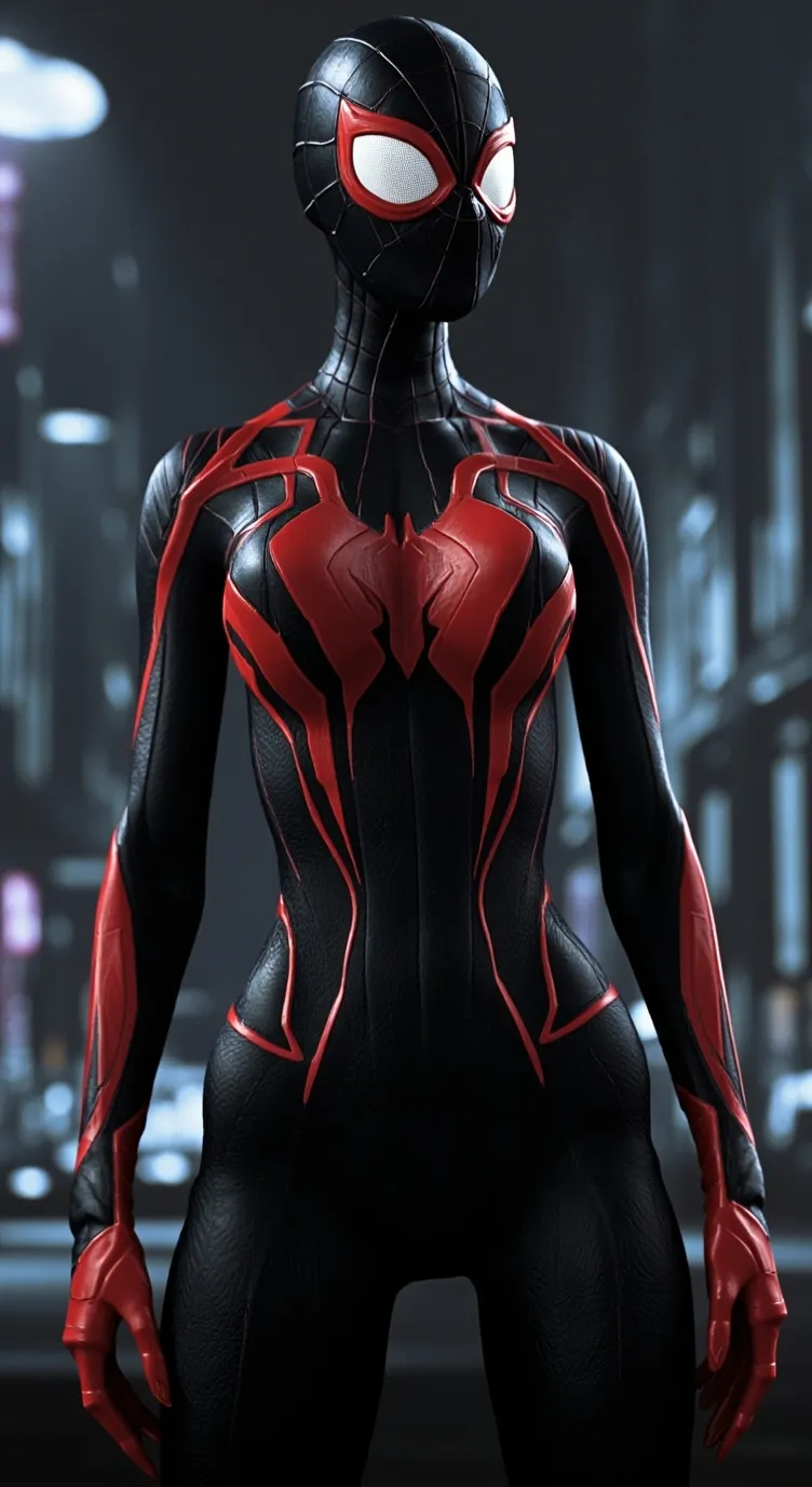 ai character: Spider’s Web background