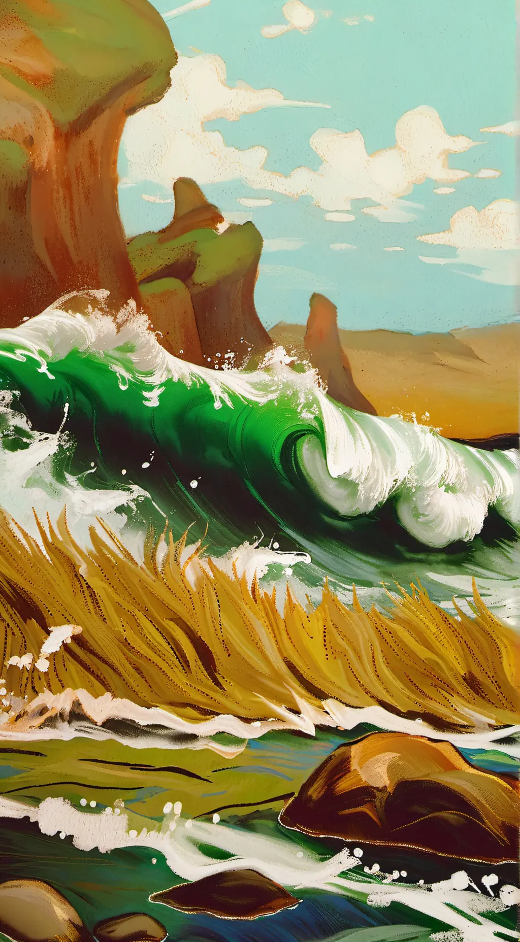 ai character: Vee x shelly again background