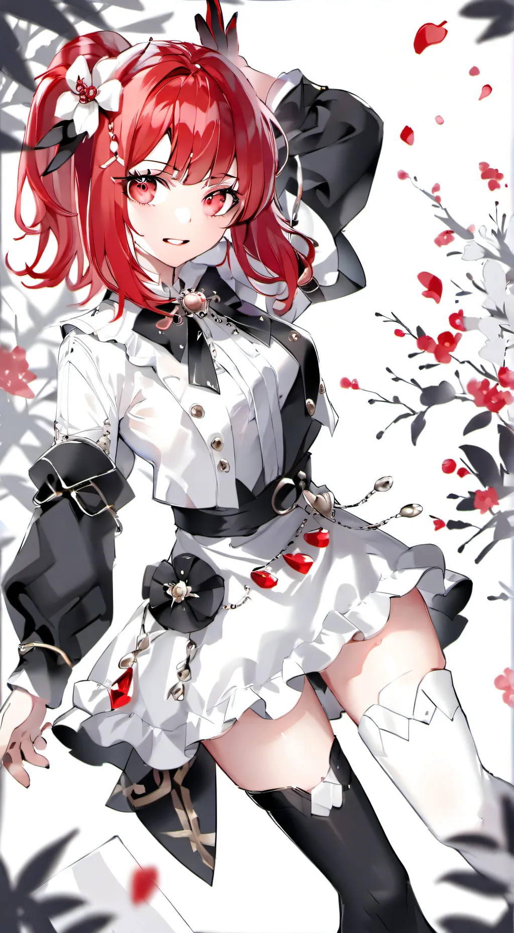 ai character: Angela  background