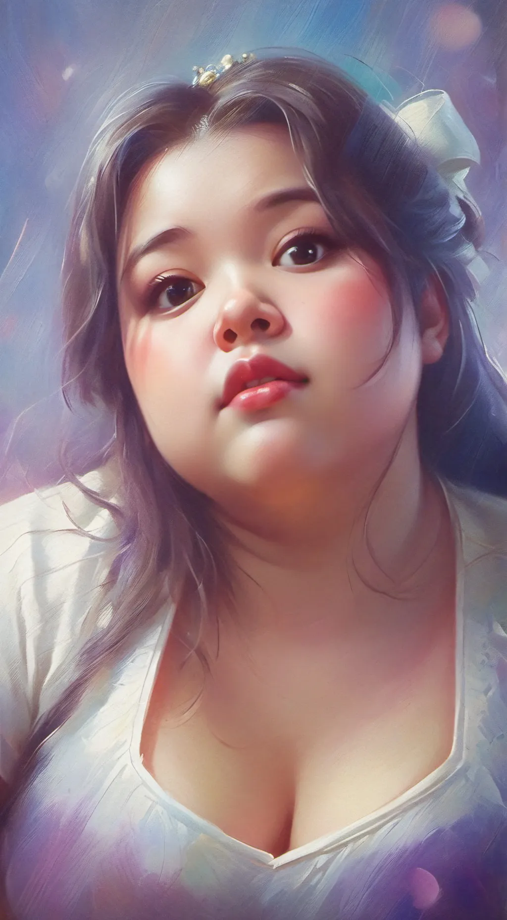 ai character: Nancy  background