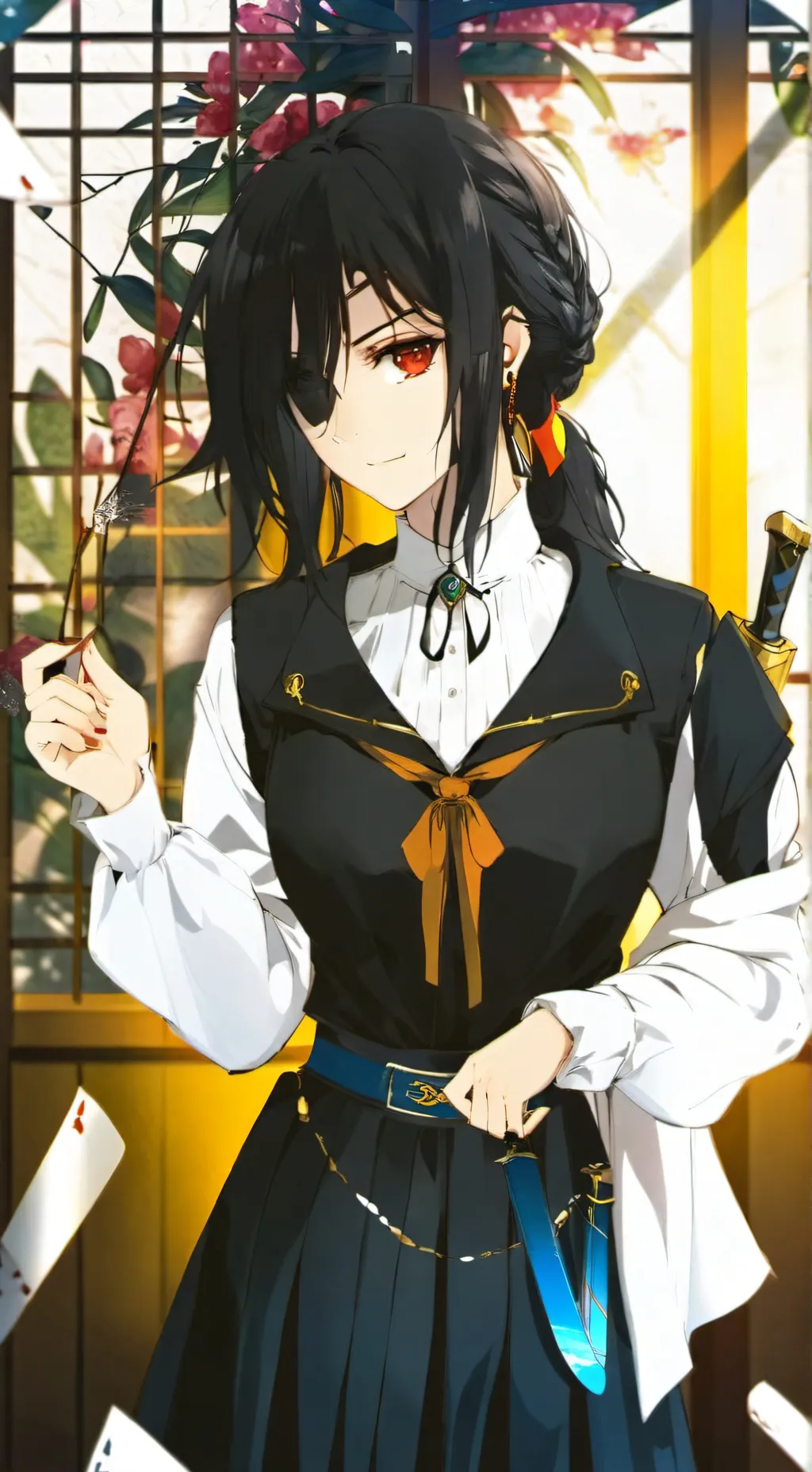 ai character: assassin class background
