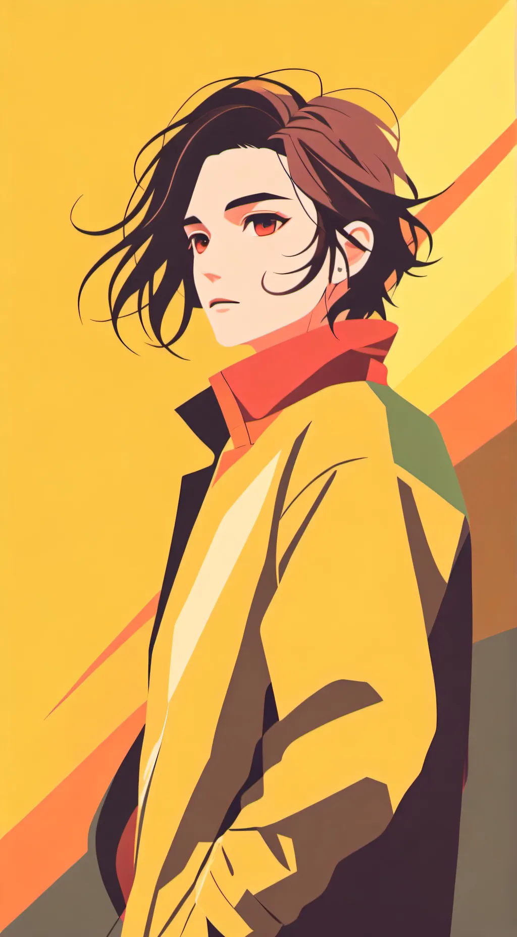 ai character: Bucky’s sister  background