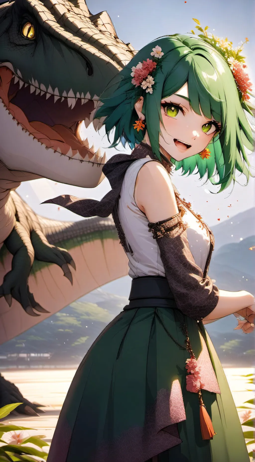 ai character: shotuna background