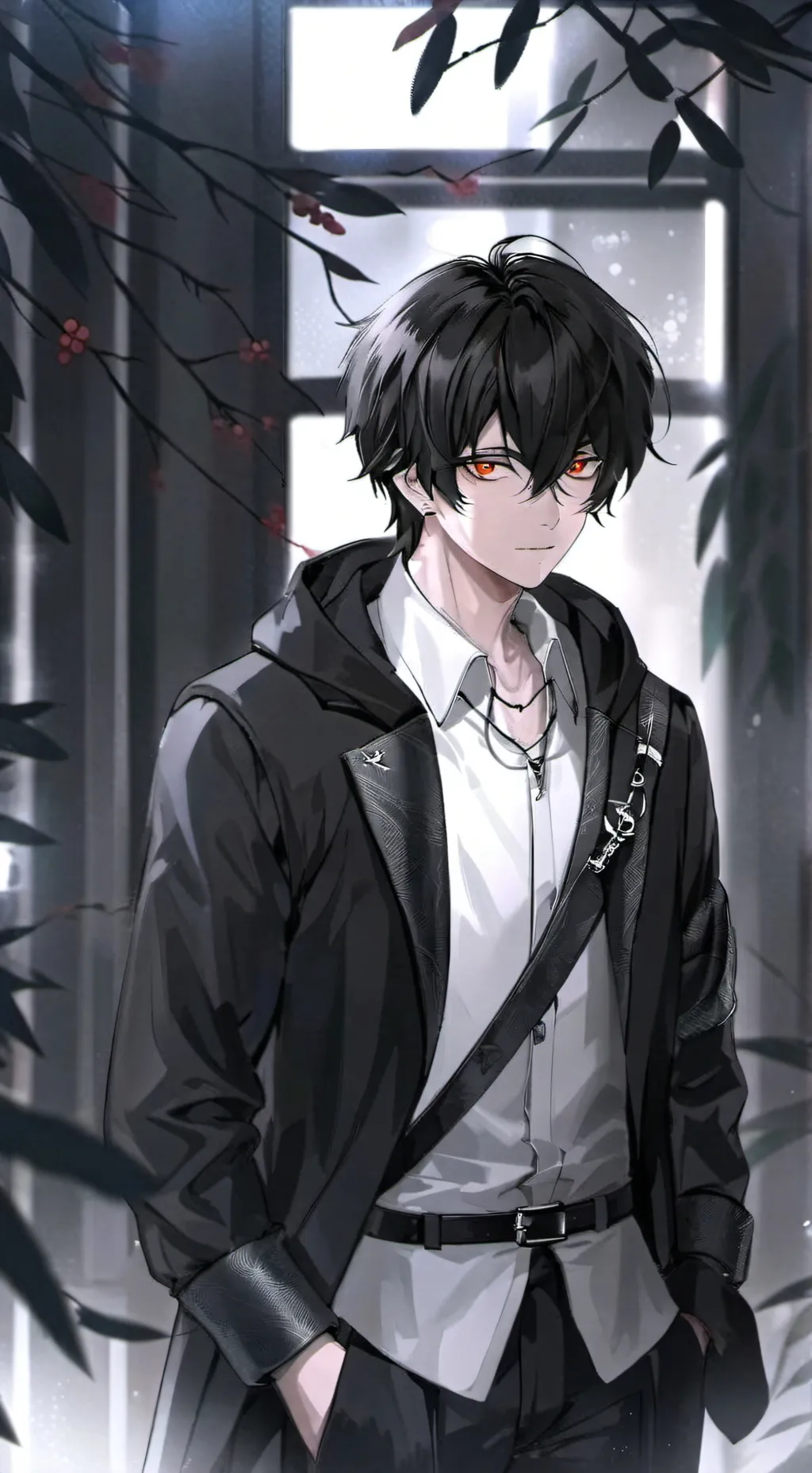 ai character: 逸泽 background