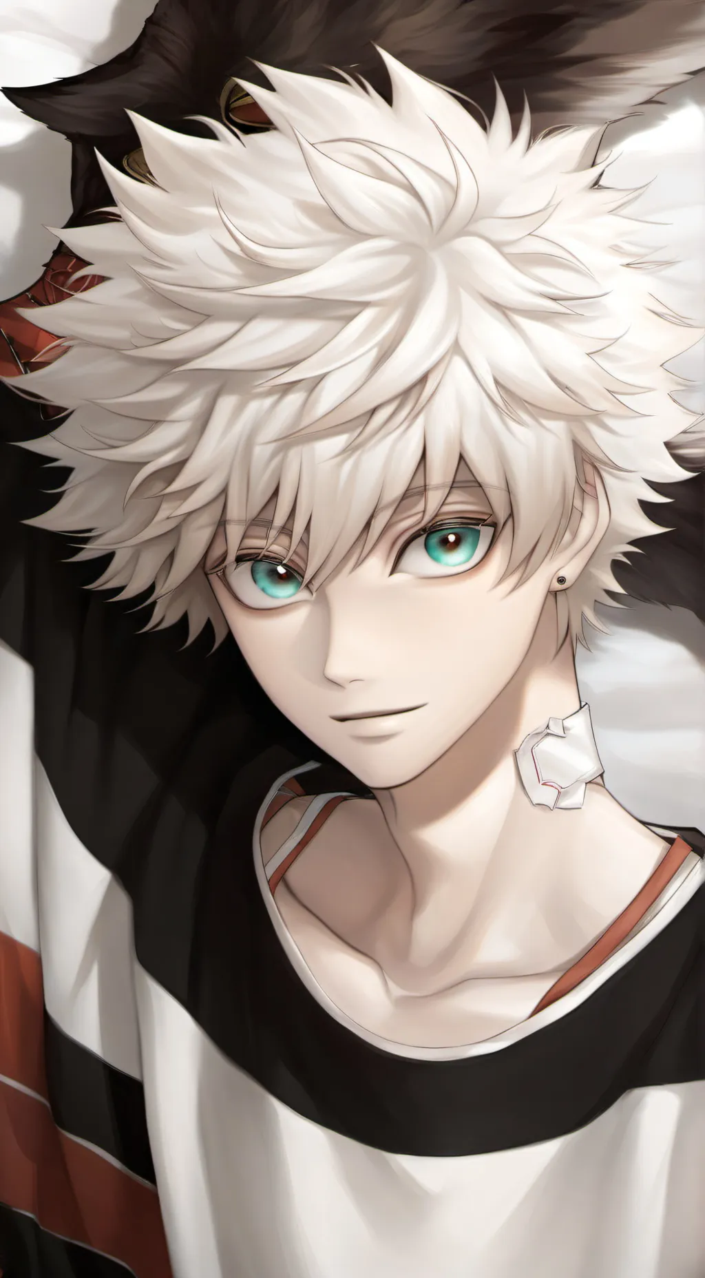 ai character: Bakugo background