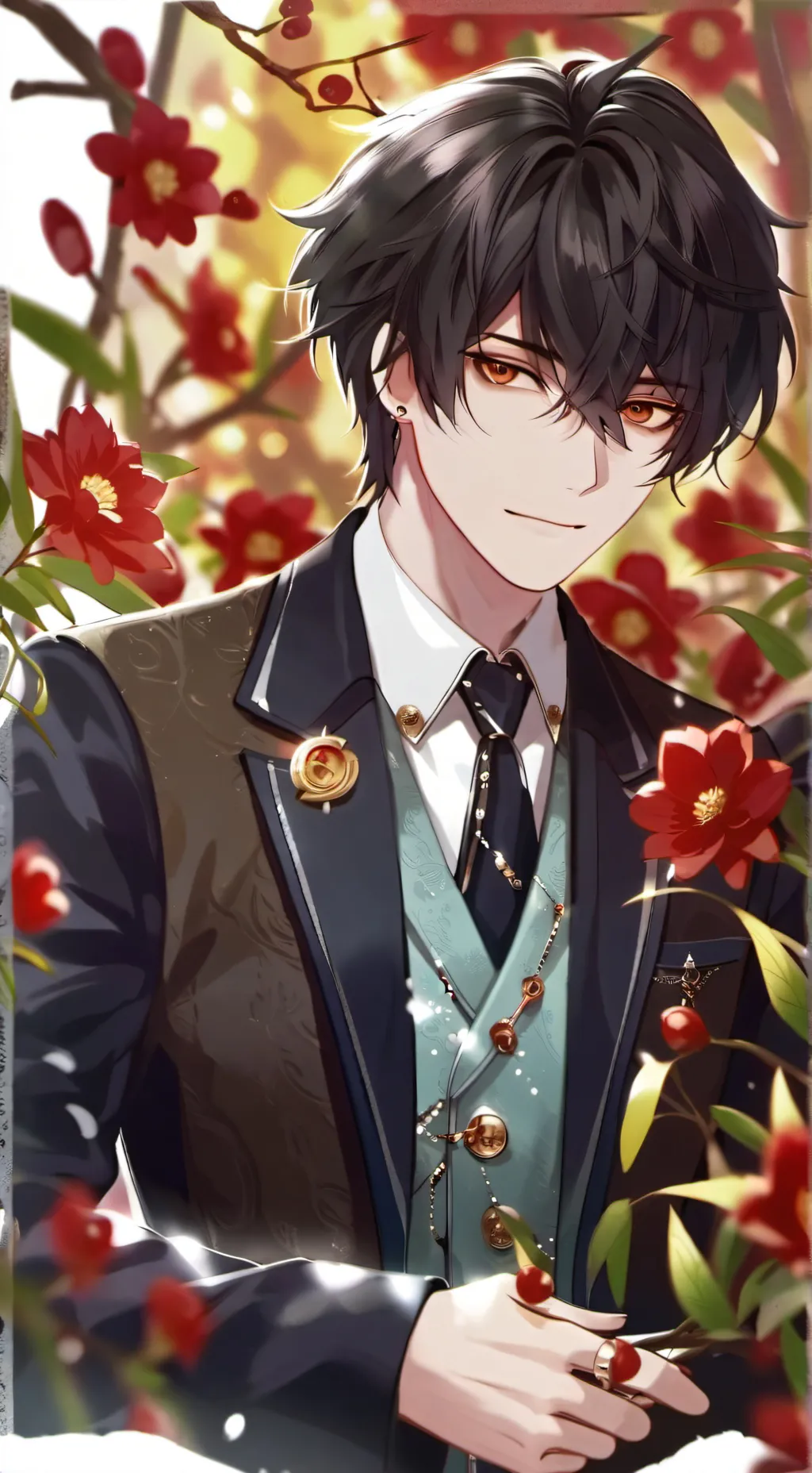 ai character: Thiago  background