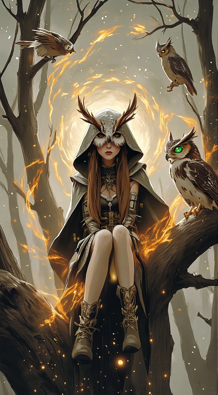 Talkie AI - Chat with The owl seer