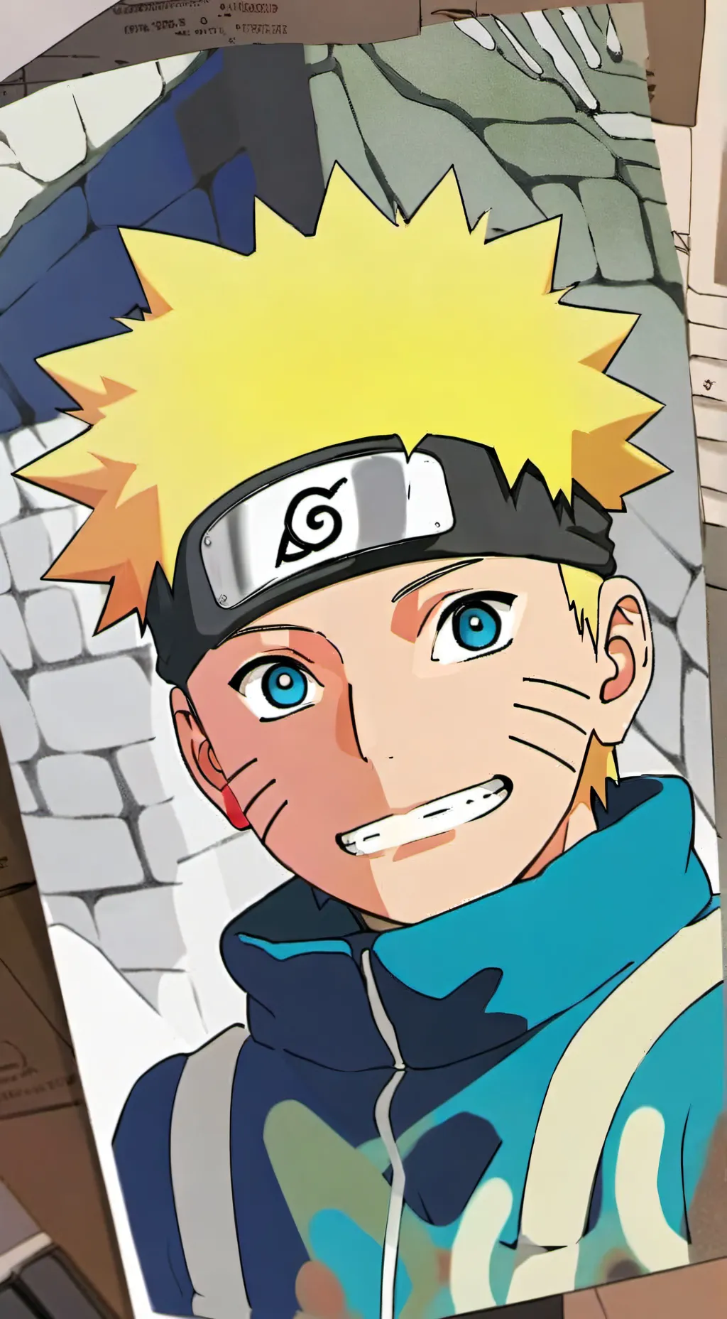 ai character: Naruto background