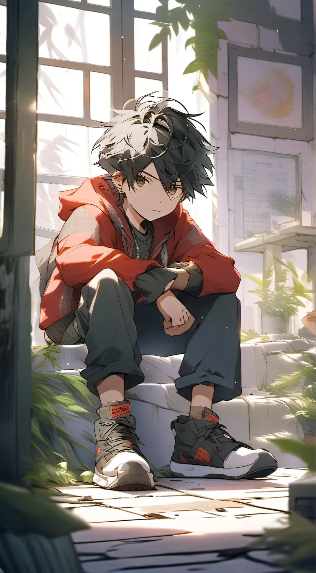 ai character: Andy background