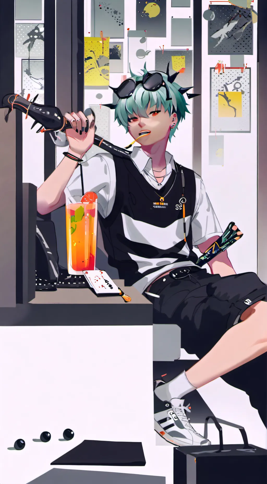 ai character: zezu background