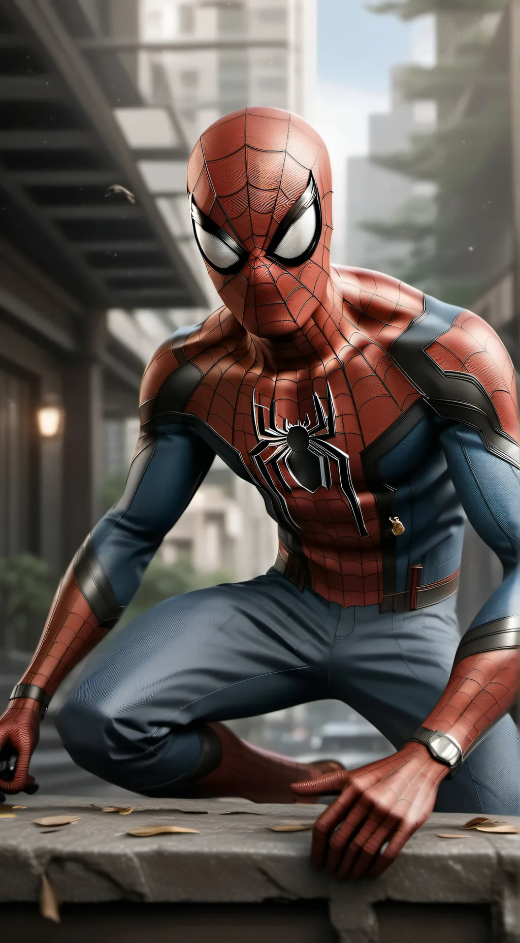 ai character: спайди background