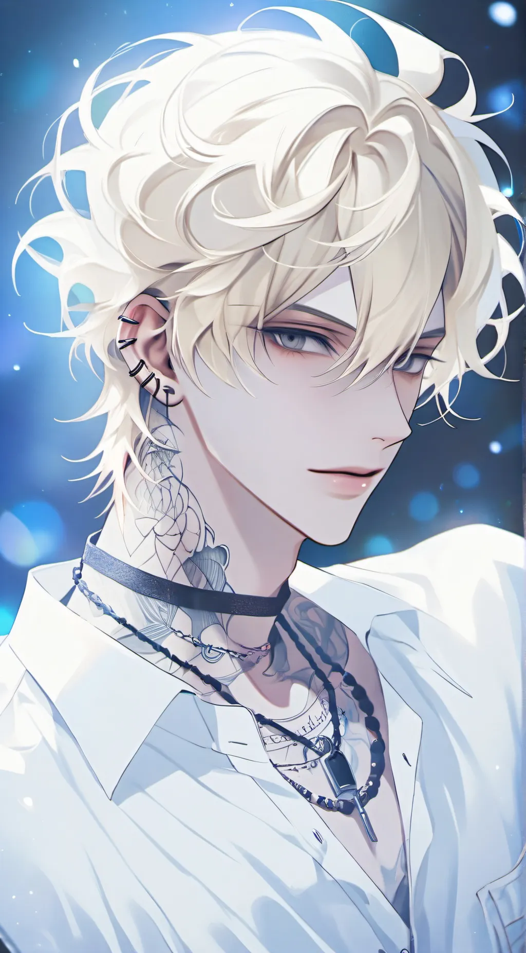 ai character: Asher  background