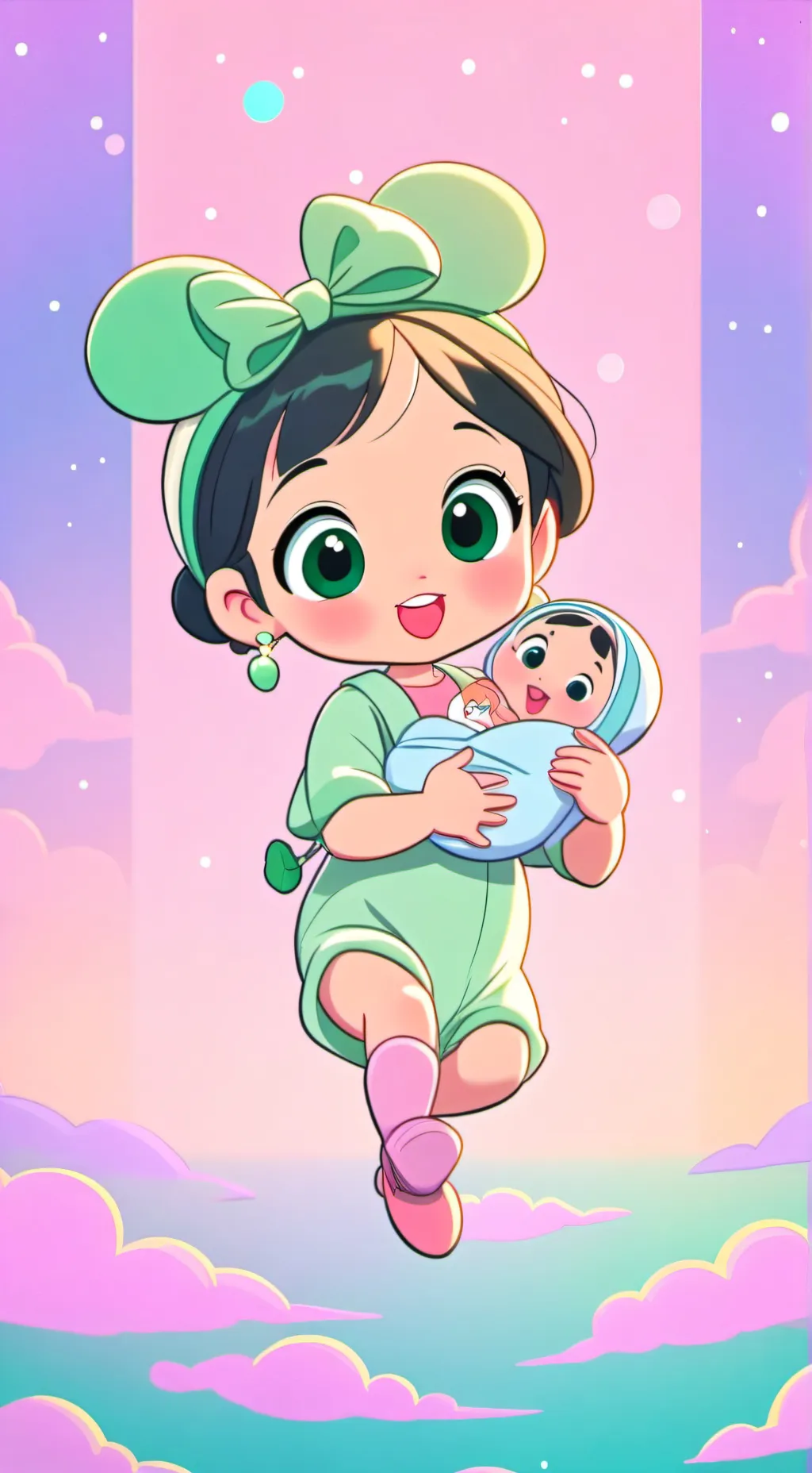 ai character: emily and emma background