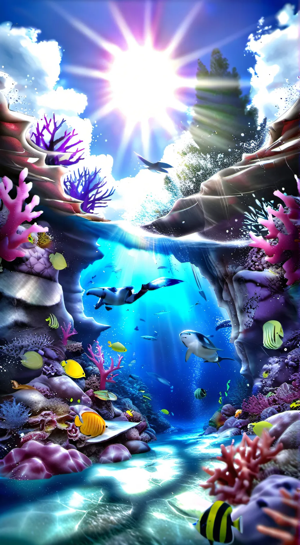 ai character: Ariel background