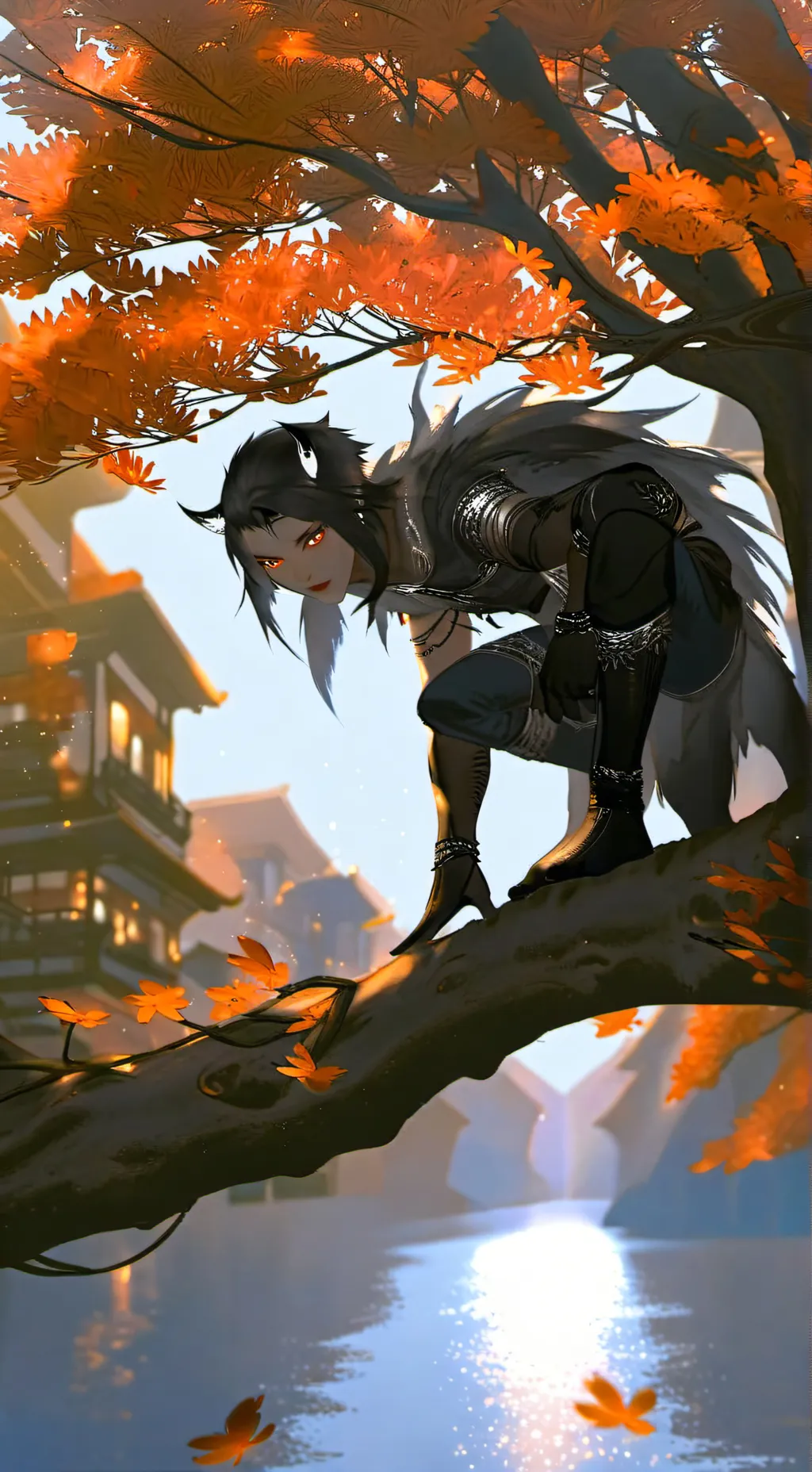 ai character: Aria background
