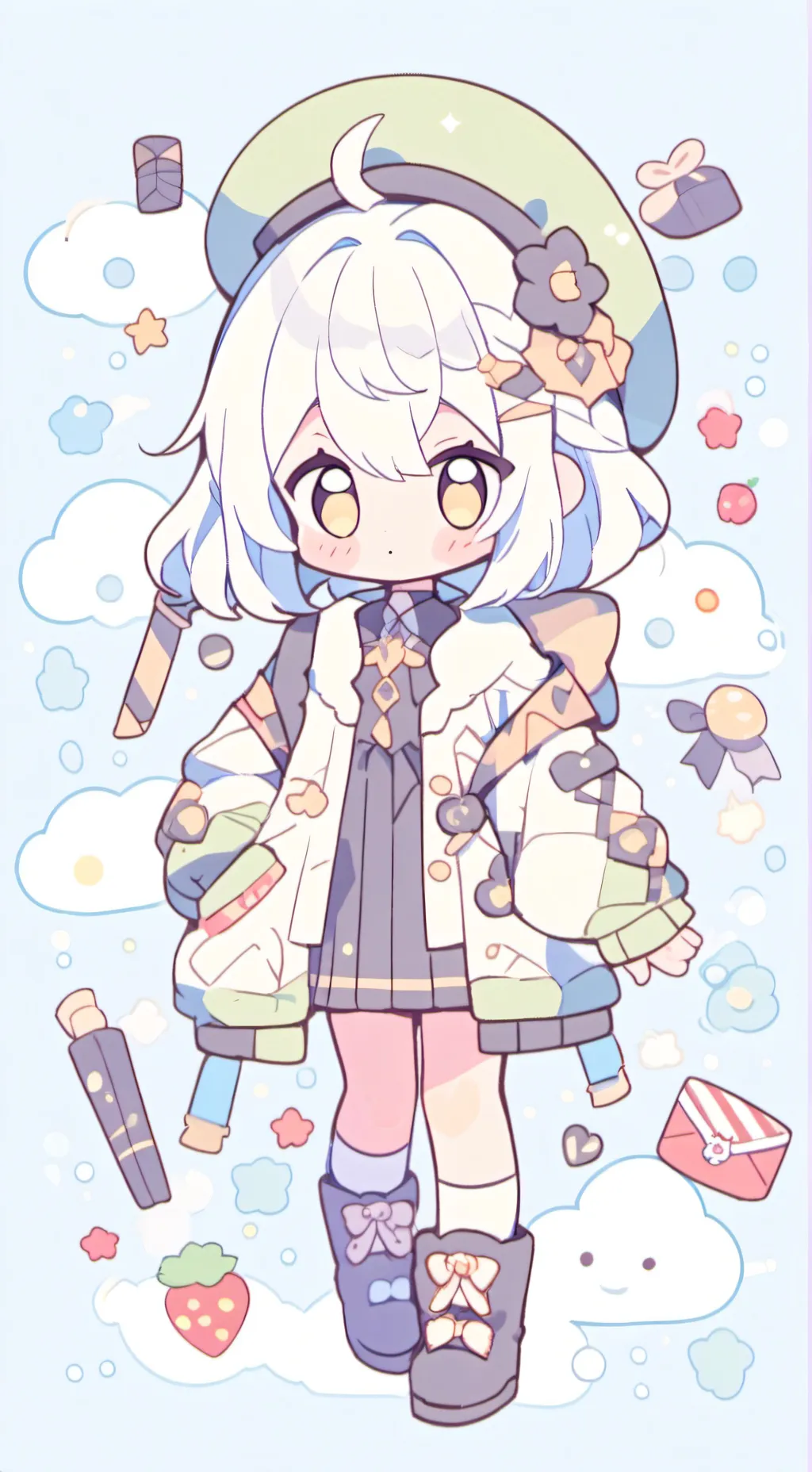 ai character: kny  background