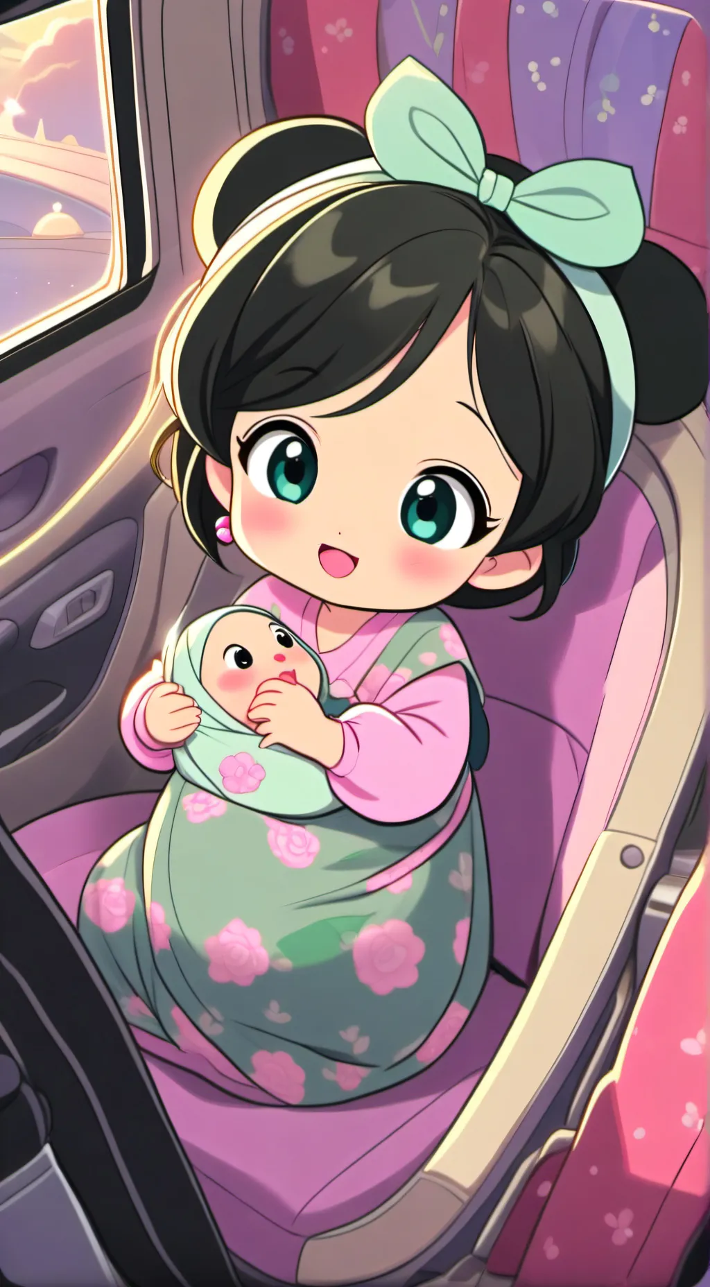 ai character: mean kids  background