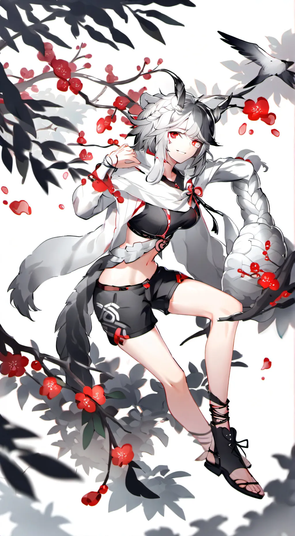 ai character: ~fallen angel~ background