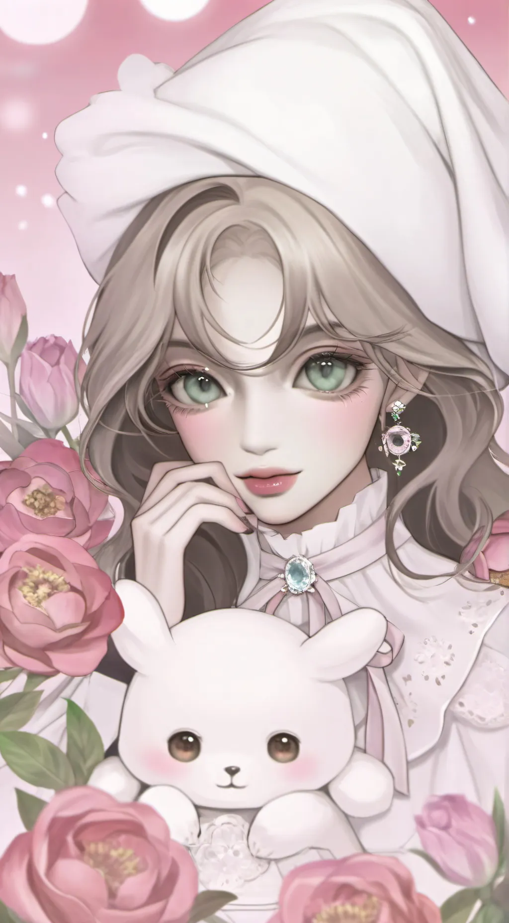 ai character: HP ♥️ background