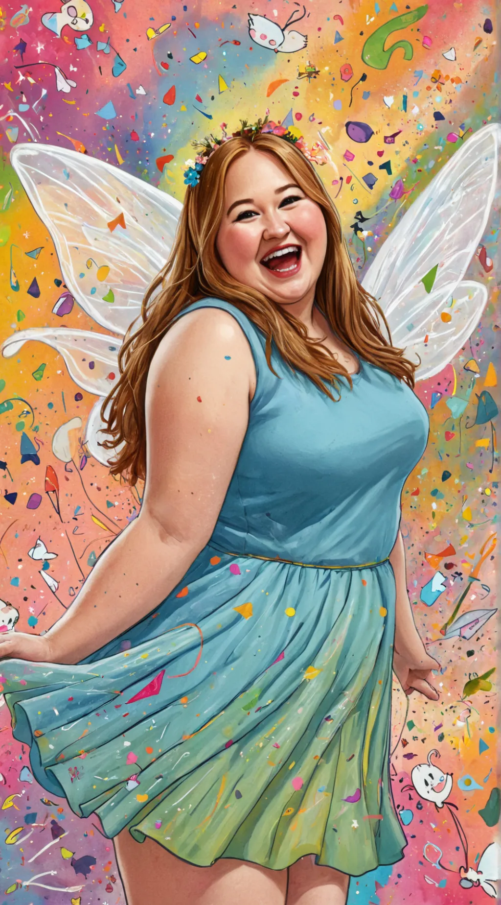 ai character: The Tooth Fairy background