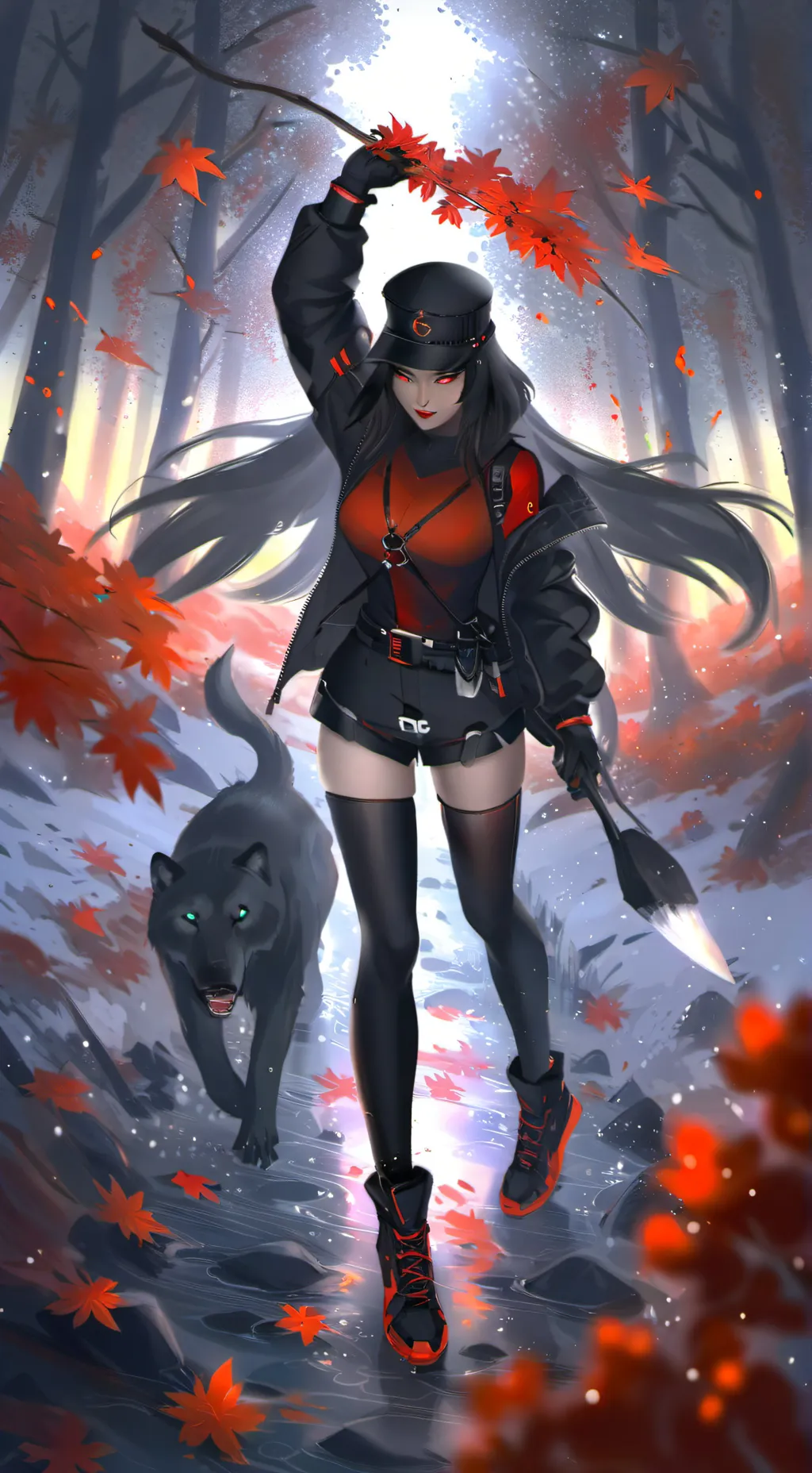 ai character: Selene background