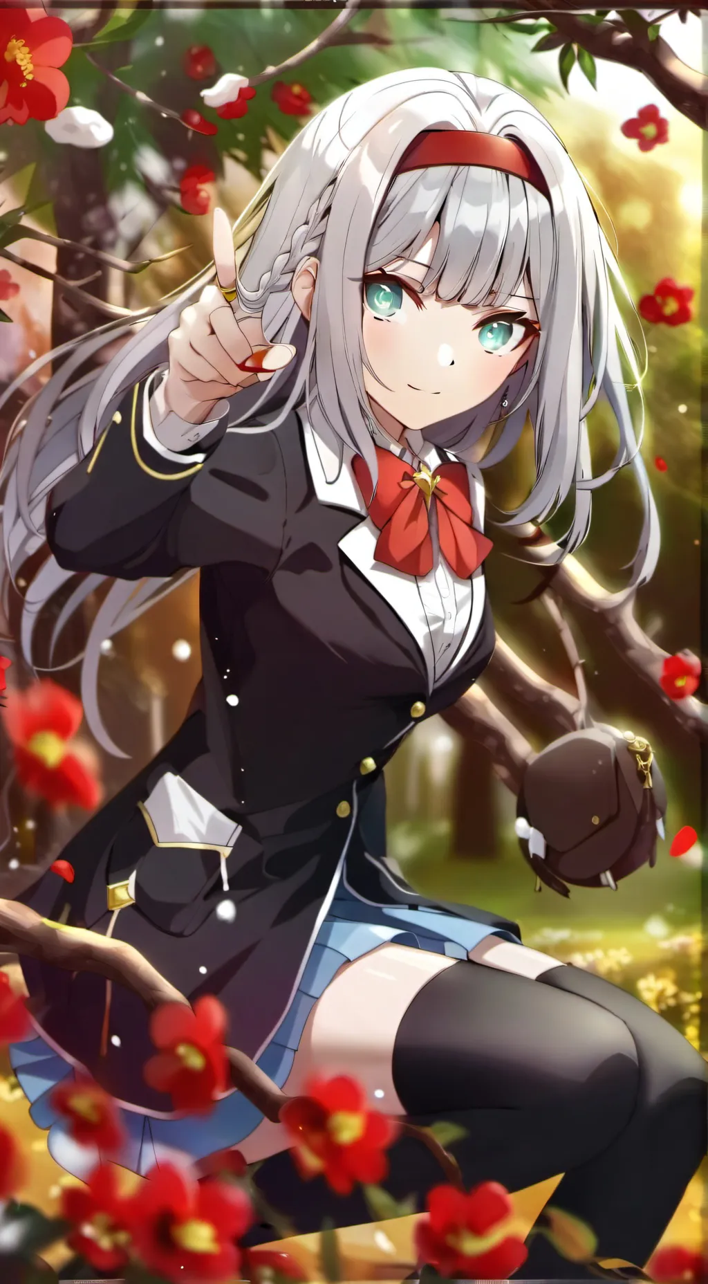 ai character: Lucia  background