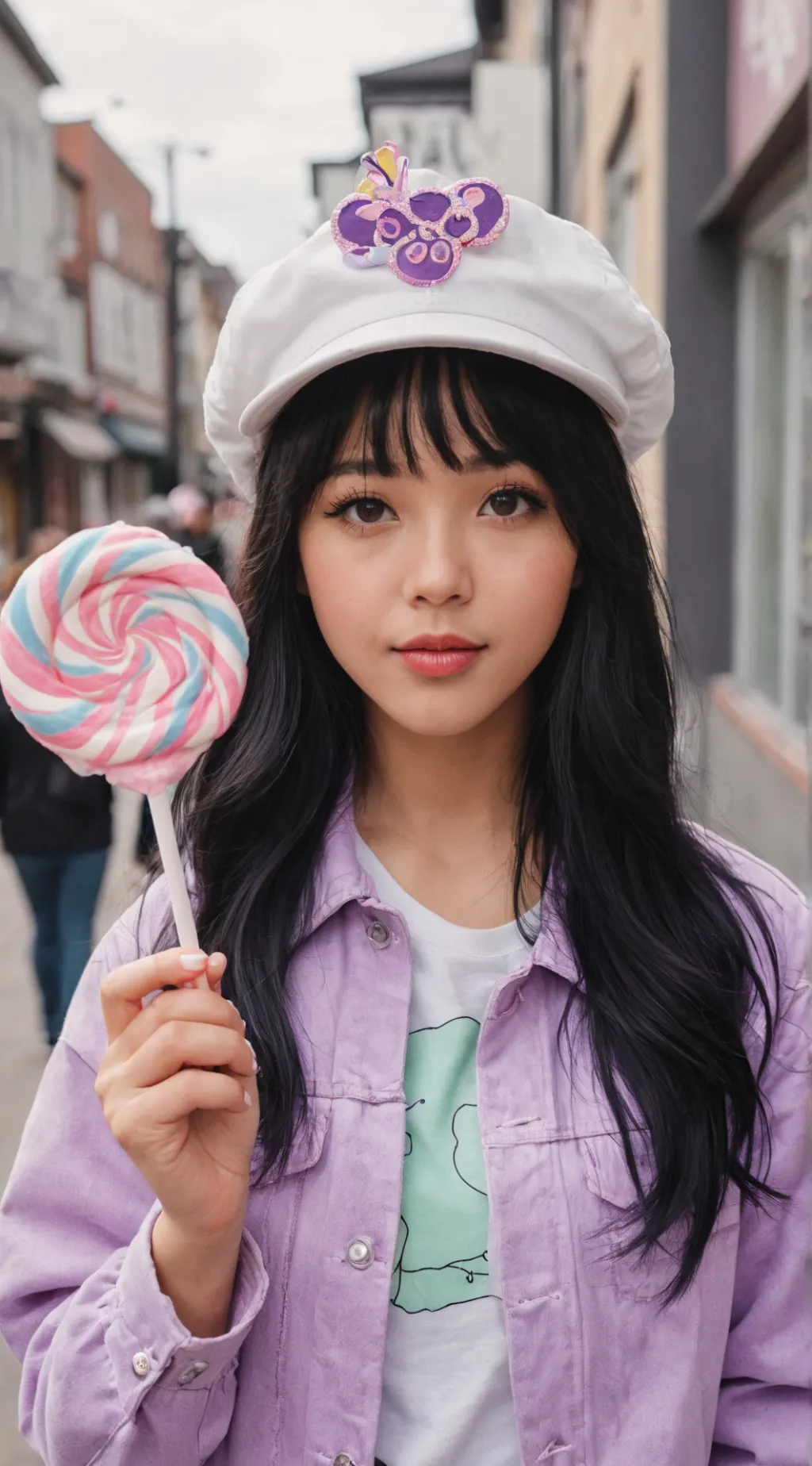 ai character: Yi xi background