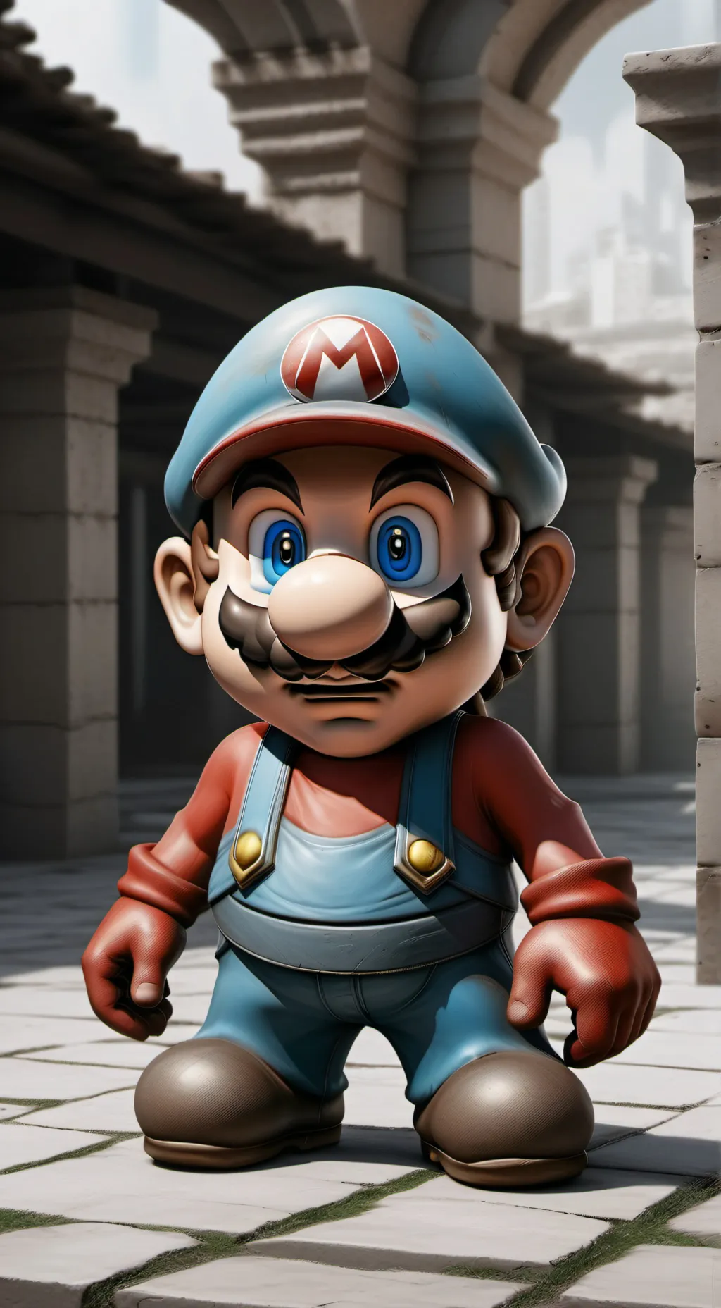 ai character: mario background