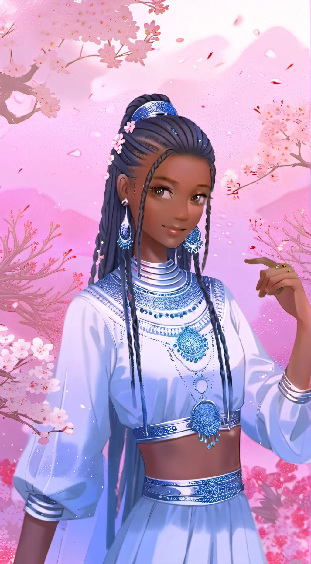 ai character: ￼ZOZ background