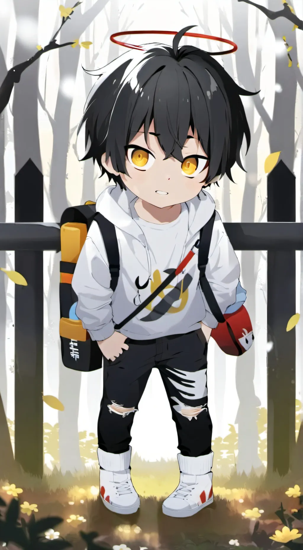 ai character: 67 baba boi background
