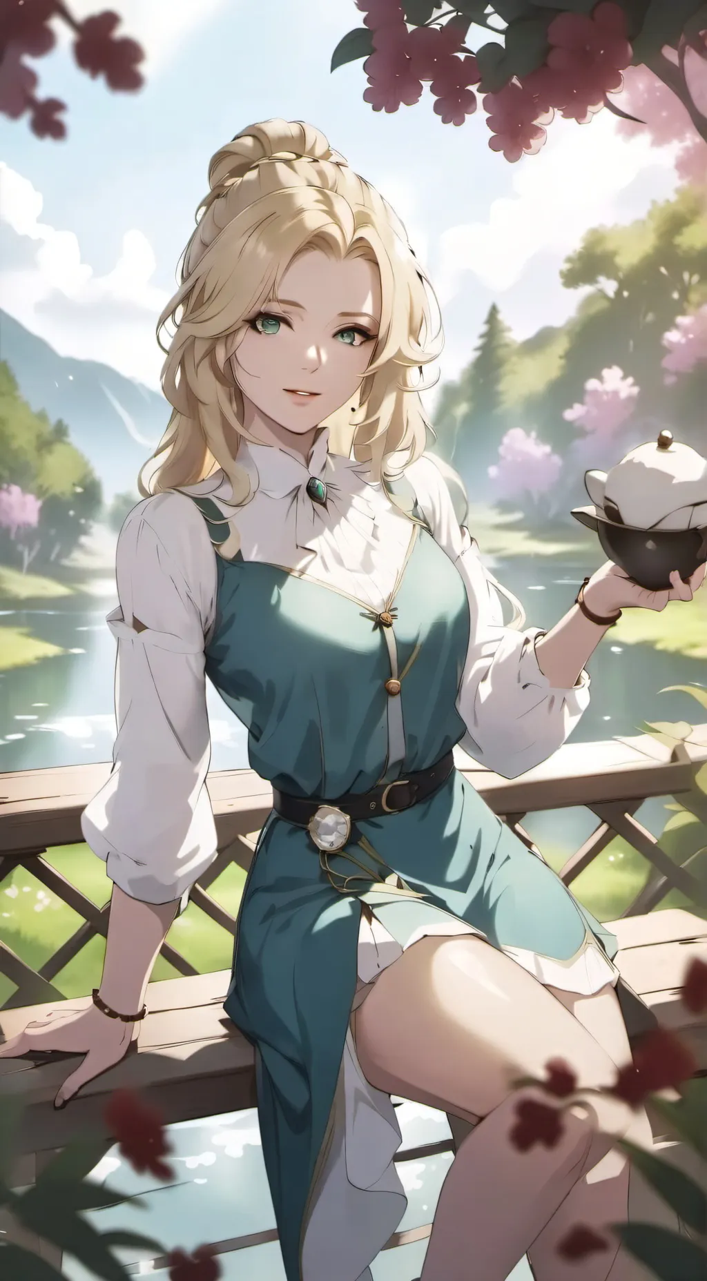 ai character: Nami background