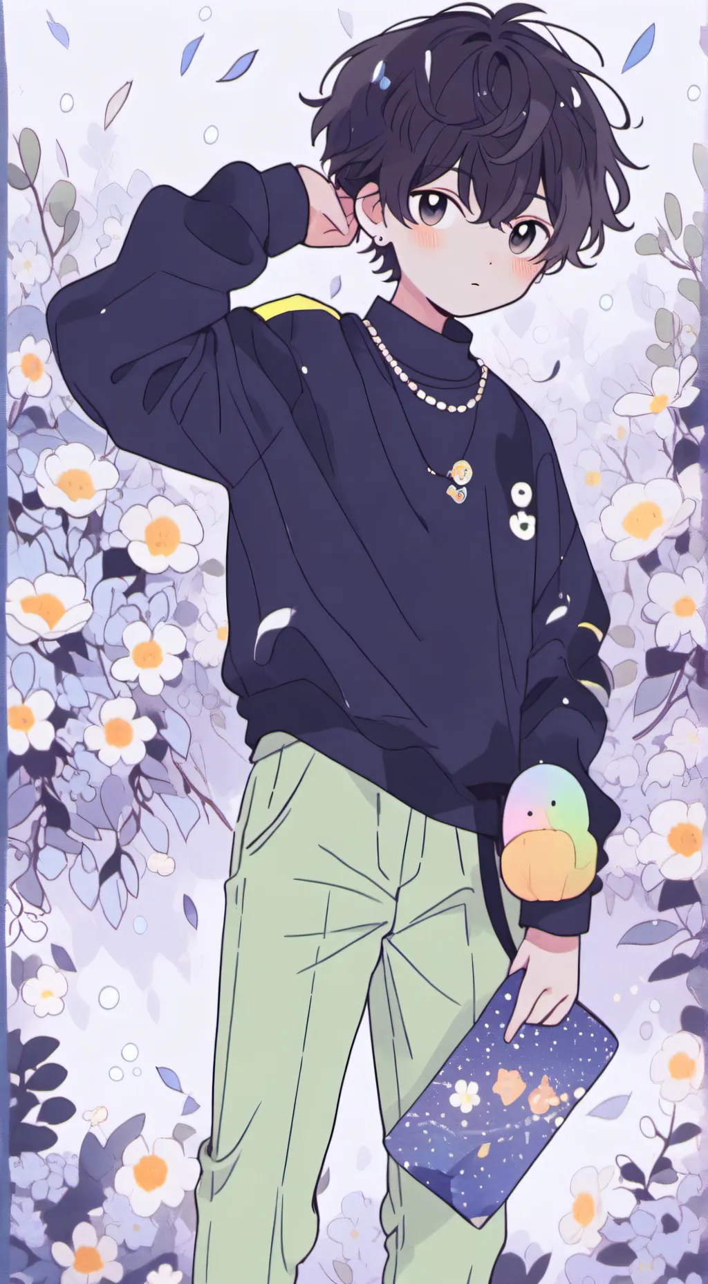 ai character: Raphael  background