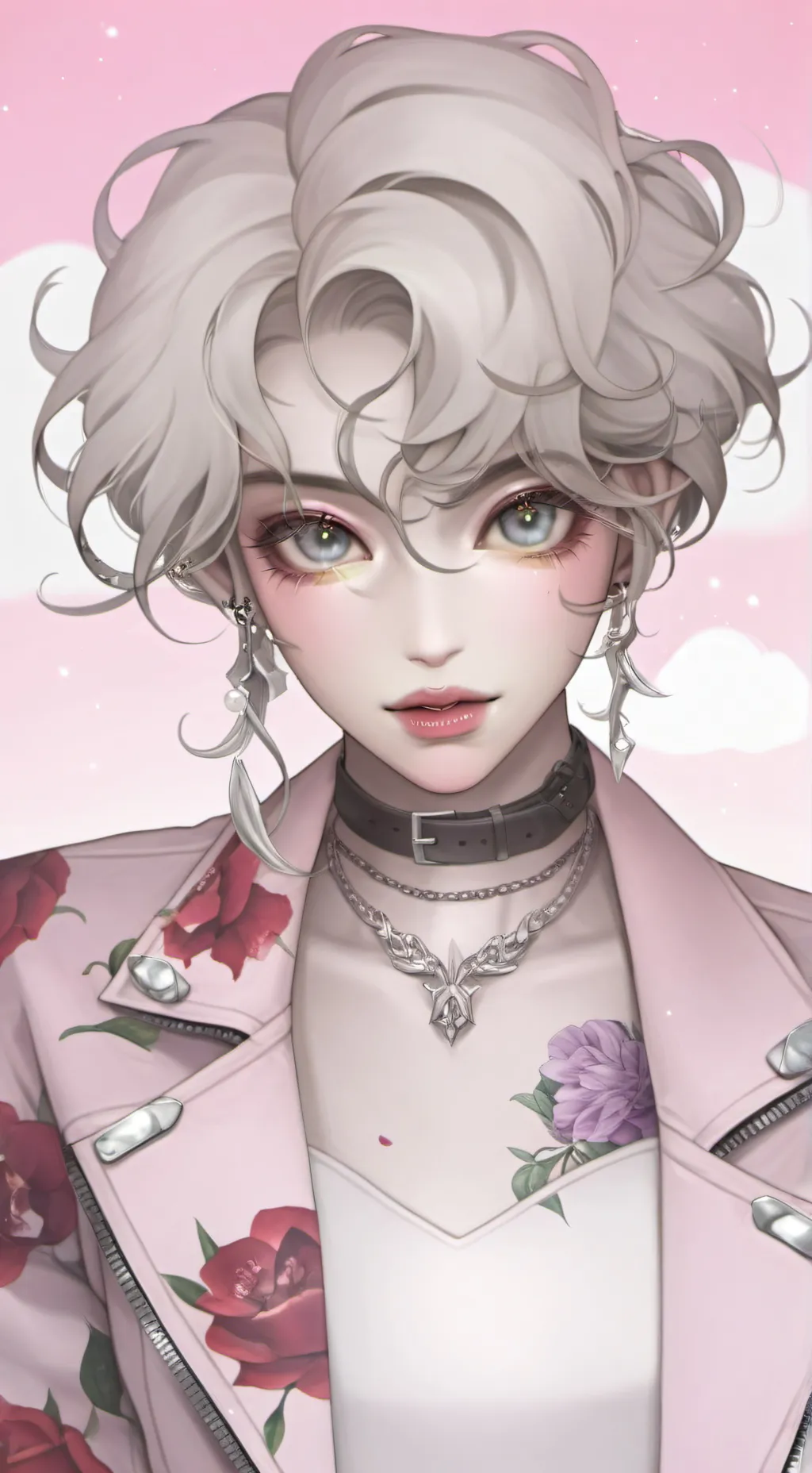 ai character: Scarlet background