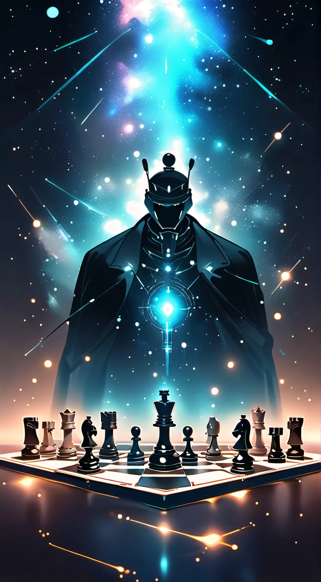 ai character: Chess Sim background