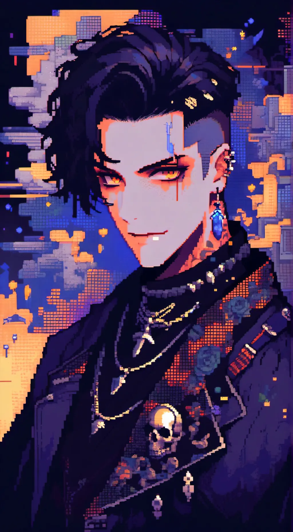 ai character: Infección vampiro  background