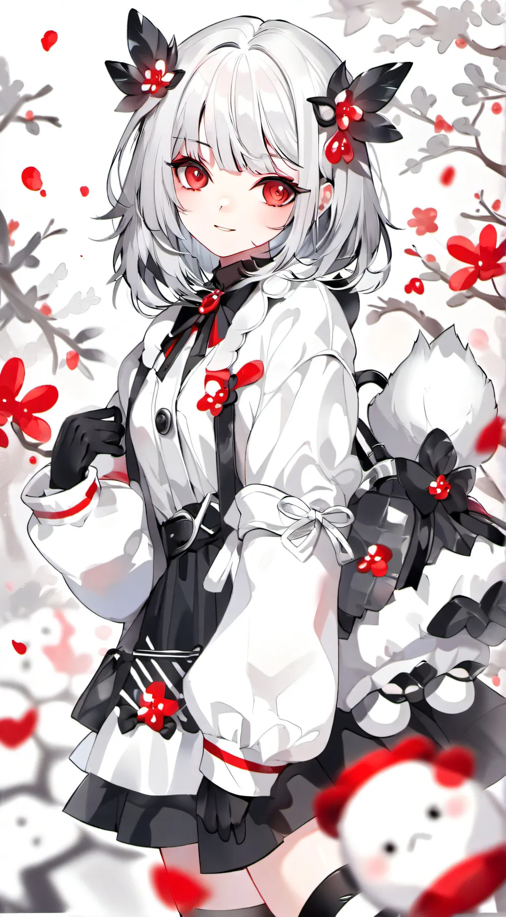 ai character: Amie  background