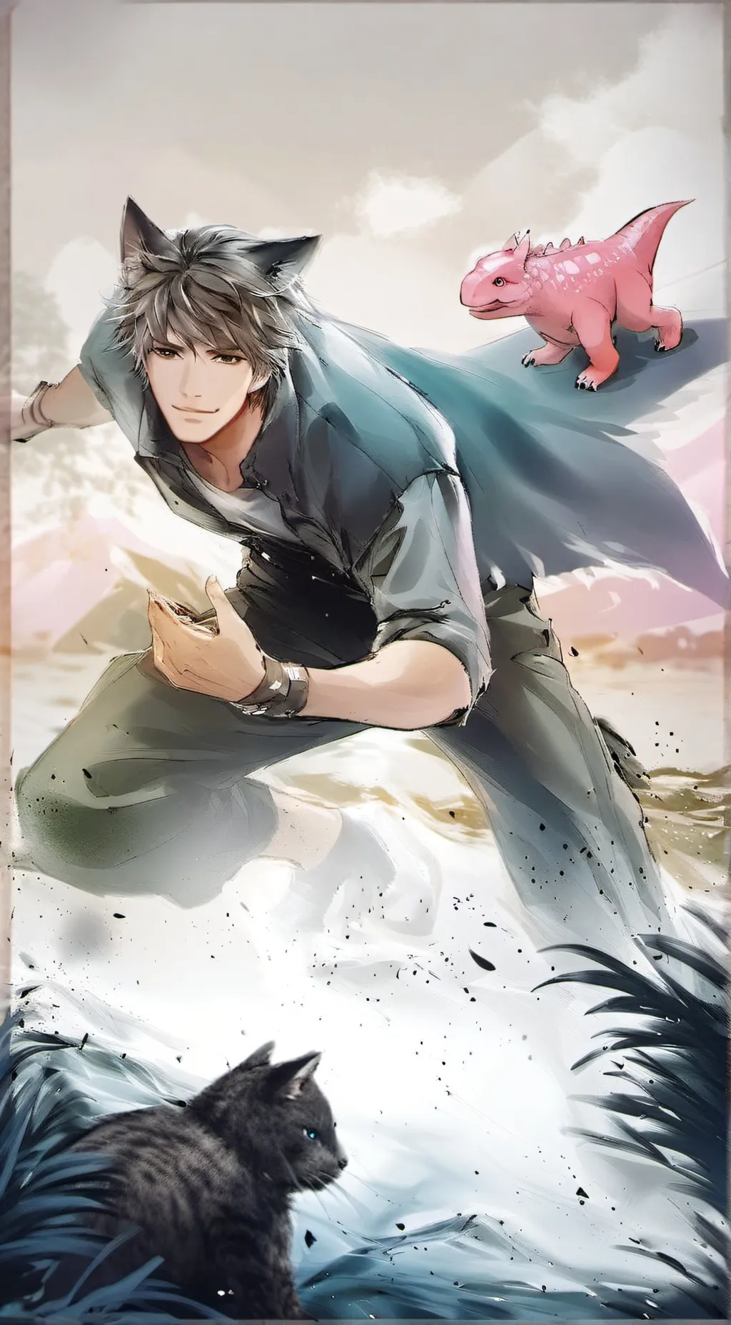 ai character: Eclipse background