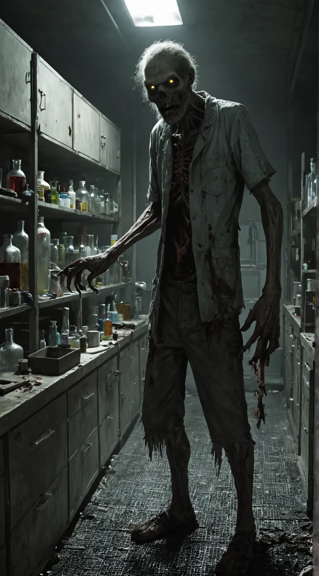 ai character: zombie  background