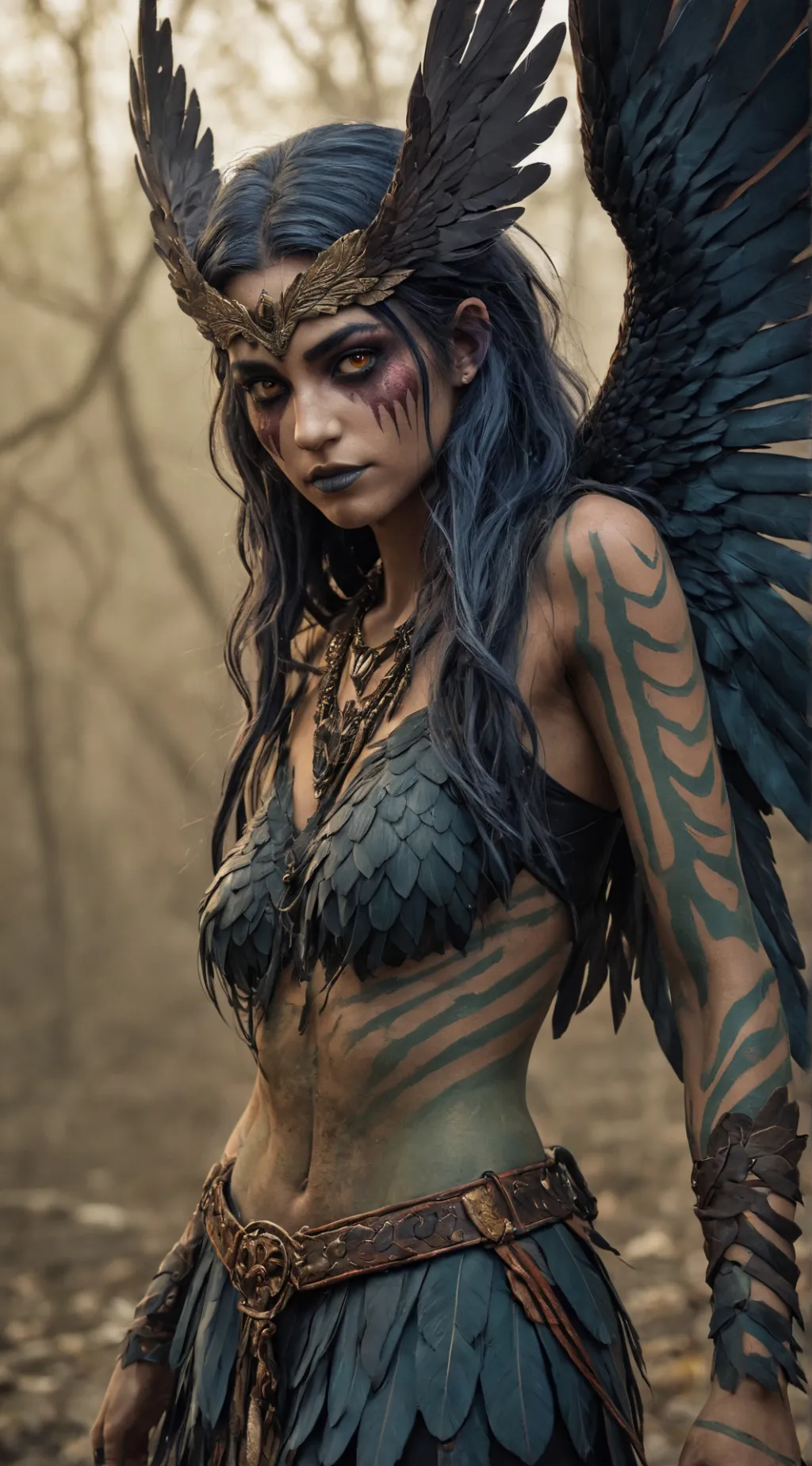 ai character: Harpie  background