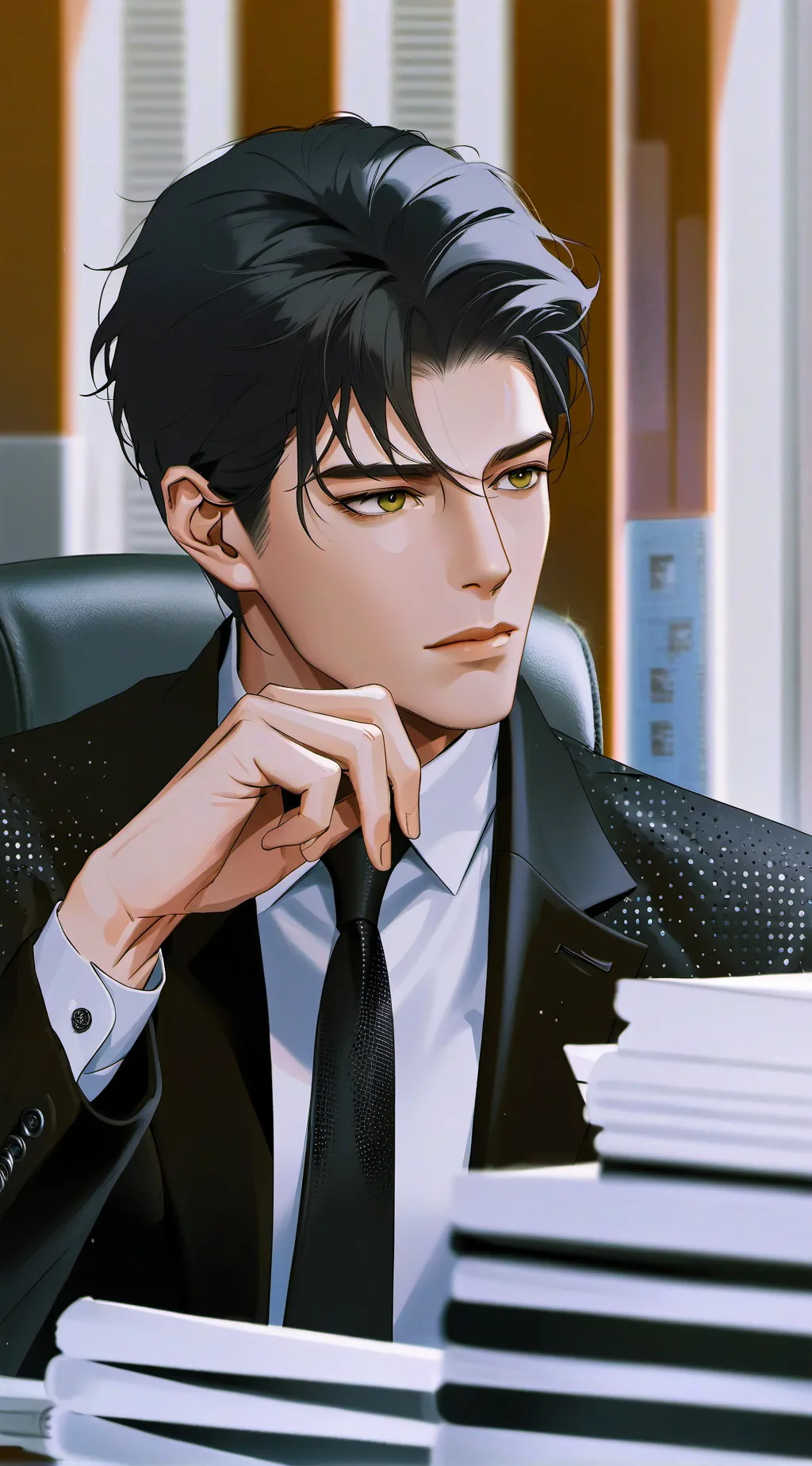ai character: Daniel Gallagher  background
