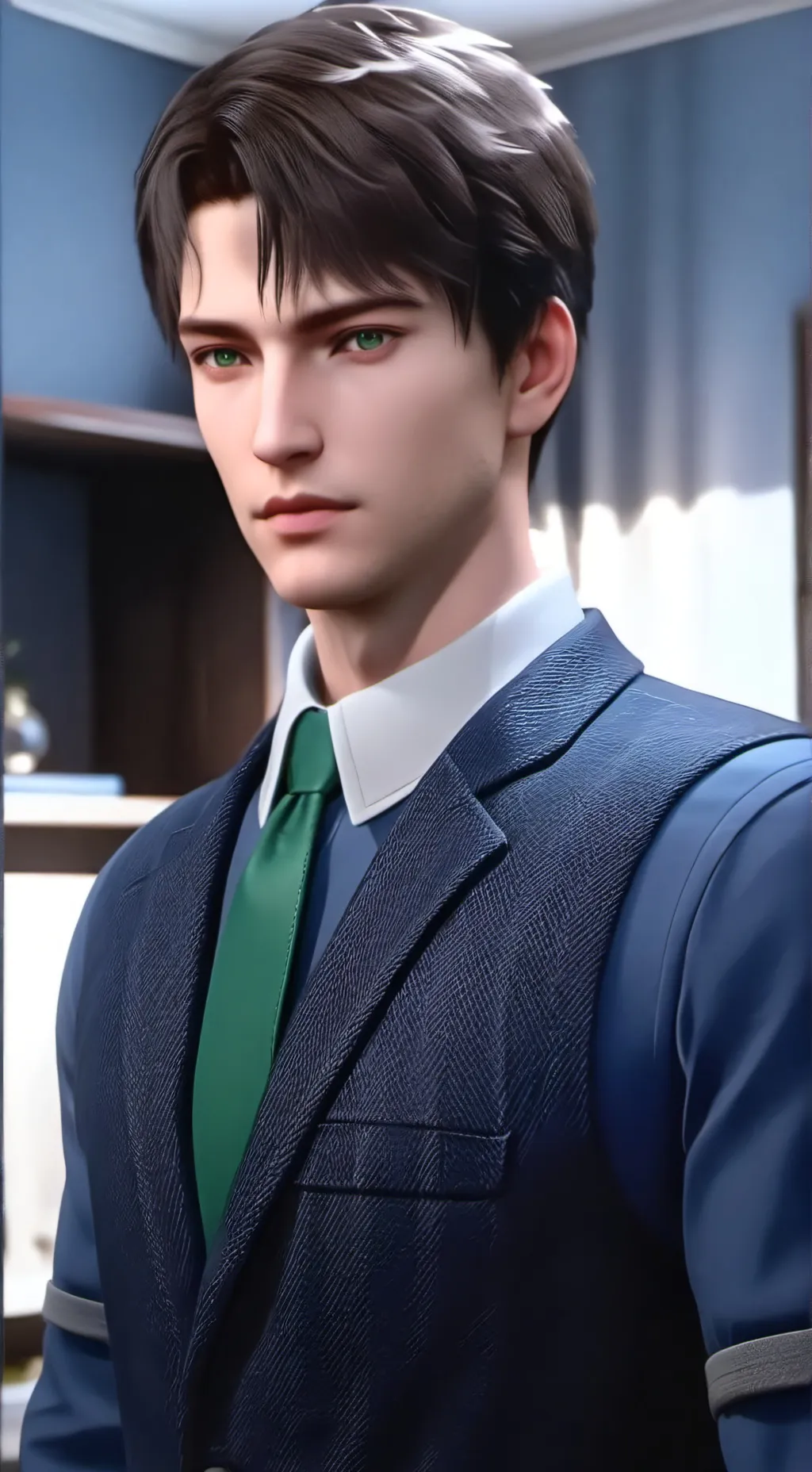ai character: Zack background
