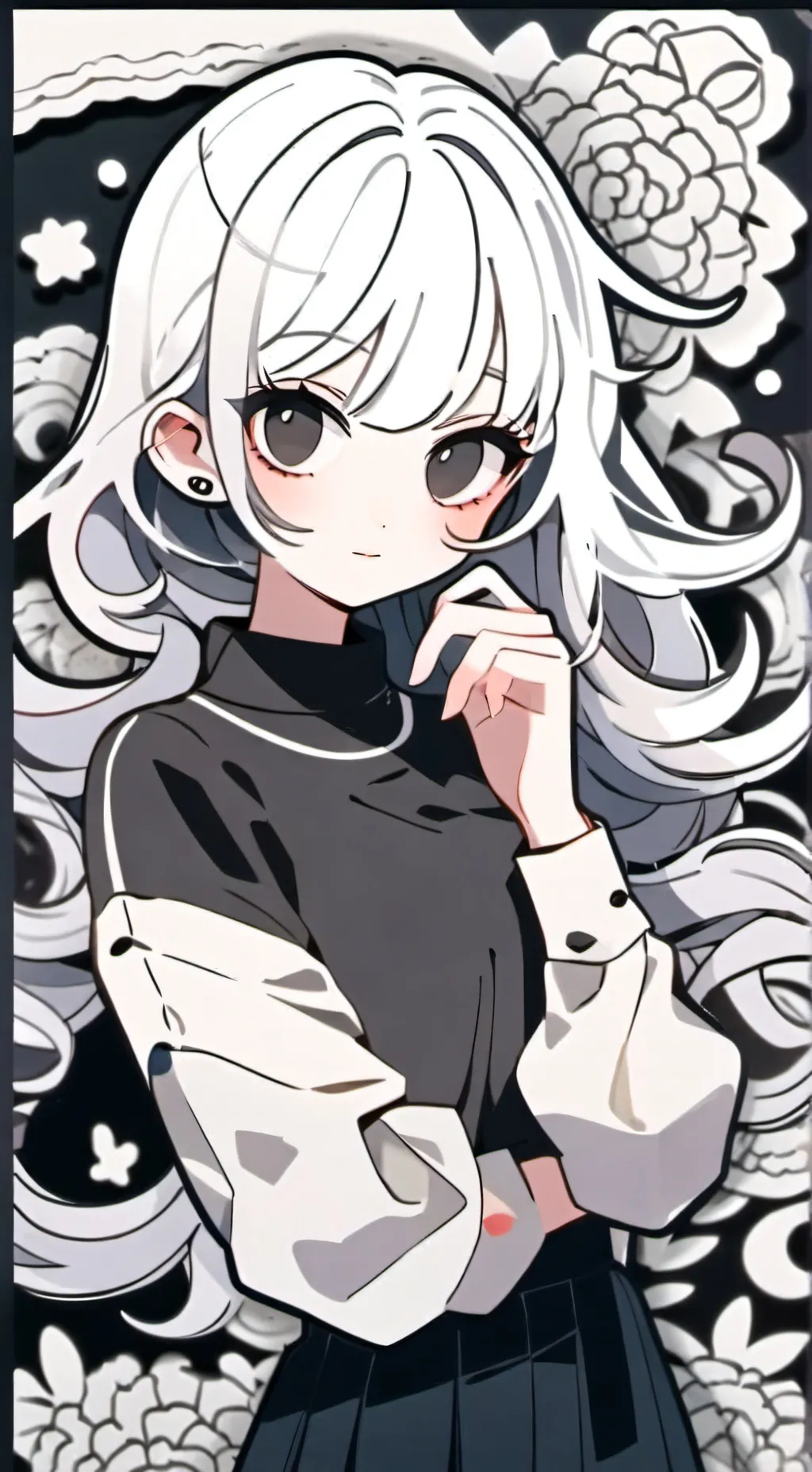 ai character: Alessia  background