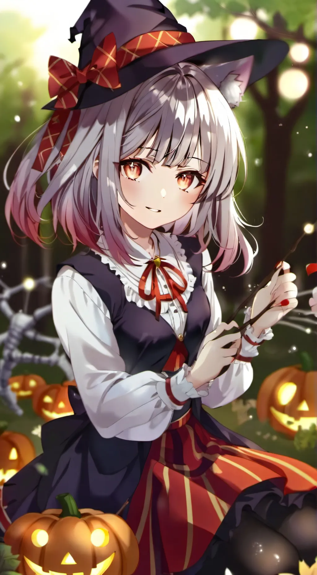 ai character: Luna background