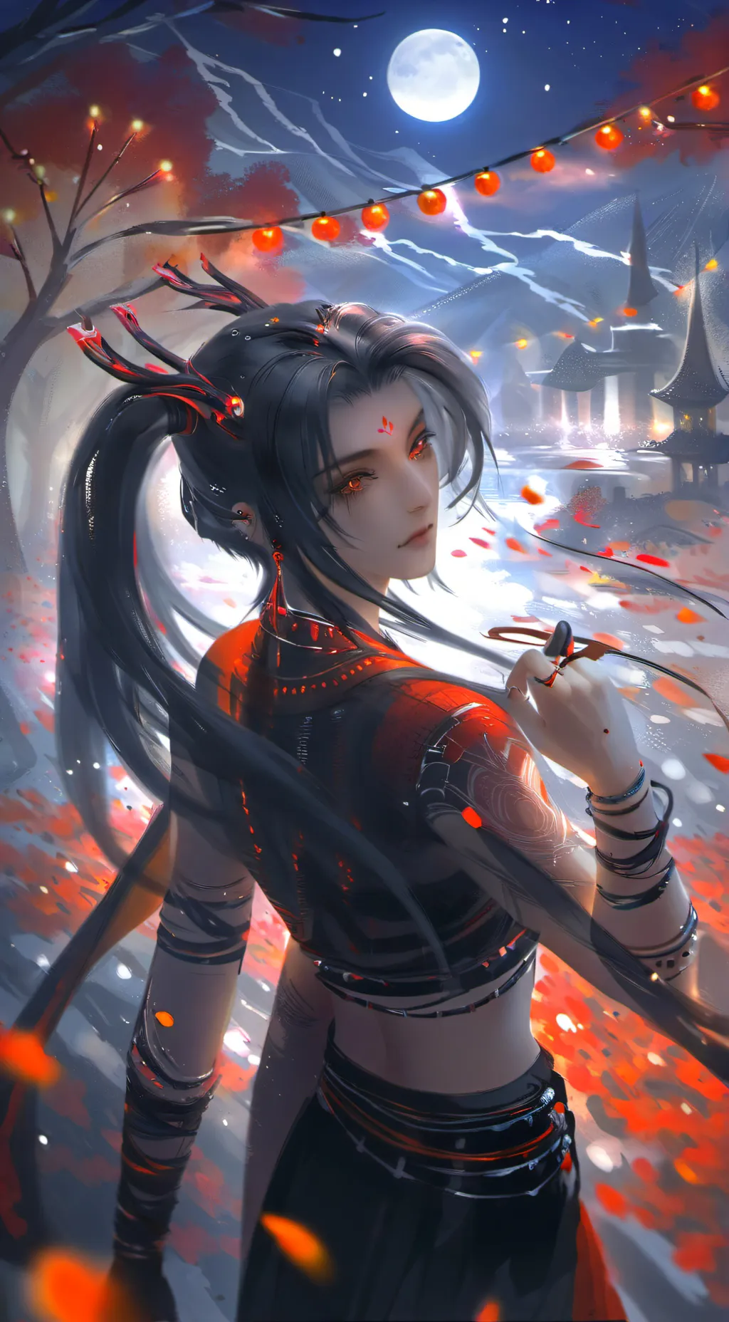 ai character: Kinia  background